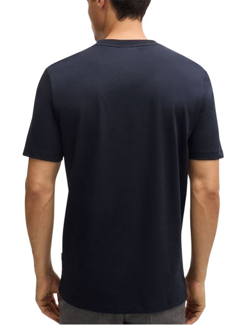 T-shirt uomo blu in cotone Hugo Boss | 50468347404